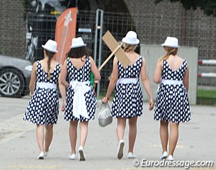 The Belorussian polka dots girls