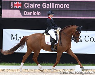 British Claire Gallimore on Daniolo