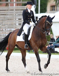 Swedish Sanna Nilsson on the talented Oldenburg Go Dutch (by Gracieux x Larinero)