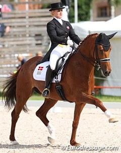 Swedish based Danish Anna Zibrandtsen on Capriciella (by Cordoba) finish sixth