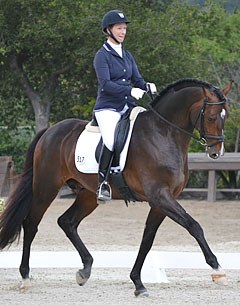 Sabine Schut-Kery and Sanceo at the 2012 CDI Flintridge :: Photo © Jennifer Keeler