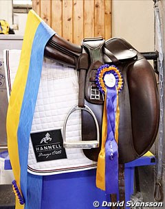 The winner's saddle