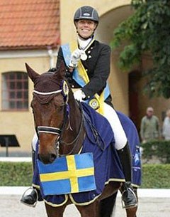Eva Ulf wins the 2012 Swedish Grand Prix Championships :: Photo © Göran K Josefsson