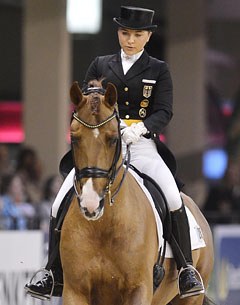 Charlott Maria Schurmann and Burlington win the 2012 Nurnberger Burgpokal :: Photo © Karl Heinz Frieler