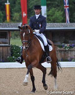 Marc Boblet on the Dutch warmblood gelding Zalvador (by Clint Eastwood x Alme Crack Z x Ulft)