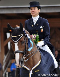 Beatriz Ferrer-Salat and Delgado win the Olympic Grand Prix Special