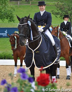 Swedish Michelle Hagman and Fio win the Intermediaire I