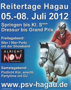 The poster of the 2012 CDN Hagau Riding Days