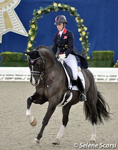 Charlotte Dujardin on Valegro