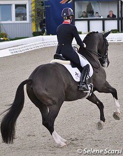 Charlotte Dujardin on Valegro