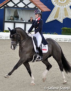 Charlotte Dujardin on Valegro