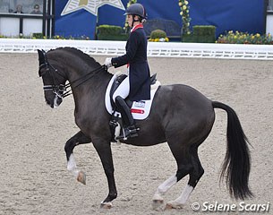 Charlotte Dujardin on Valegro