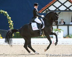 Kristina Sprehe and Desperados at the 2012 CDI Hagen :: Photo © Barbara Schnell