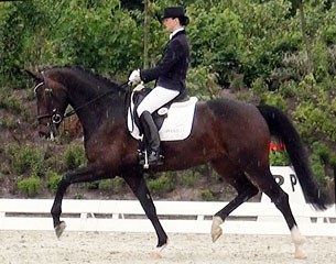 Nadine Plaster and Fullsister at the 2012 Hamburg-Pinnenberg BuCha selection trial held at the Anakenenhof