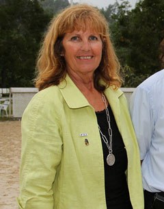 Maria Schwennesen at the 2012 FEI World Challenge in Hong Kong