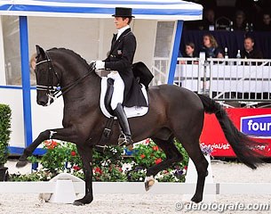 Edward Gal and Undercover at the 2012 Dutch Championships :: Photo © Esmee van Gijtenbeek
