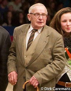Tonnie van der Koppel at the 2012 KWPN Stallion Licensing in 's Hertogenbosch :: Photo © Dirk Caremans