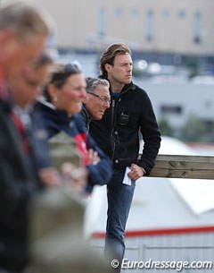 Lynne Maas' boyfriend and eyes on the ground, Laurens van Lieren