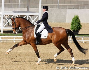 Hedda Droege and Ehrenwort Junior (by Ehrenwort x Hill Hawk xx)