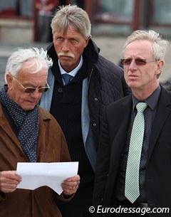 Judges Jan Peeters, Thomas Lang and Geert Lemmens