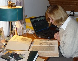 Studying manuscripts at home