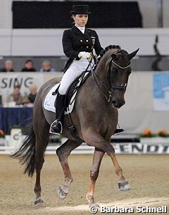 Charlott Maria Schurmann and Donna Jackson (by Dr. Jackson) won both young riders' classes