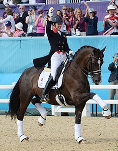 Valegro, who is discovered by and reared at Van Olst, wins the 2012 Olympic Games in London
