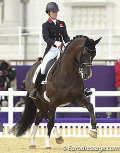 Charlotte Dujardin on Valegro