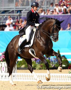 Charlotte Dujardin on Valegro