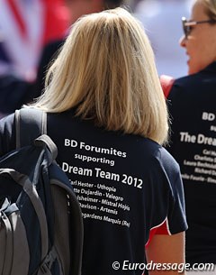 British Dressage forum posters united at Greenwich