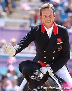 Carl Hester at the 2012 Olympic Games :: Photo © Astrid Appels