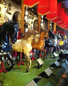 The kings' horses at the Tower of London