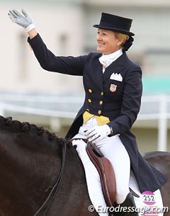 Tina Konyot at the 2012 Olympic Games :: Photo © Astrid Appels