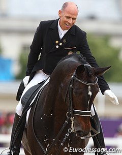 Steffen Peters and Ravel at the 2012 Olympic Games in London :: Photo © Astrid Appels