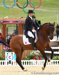 Polish Michal Rapcewicz on the Polish warmblood Randon