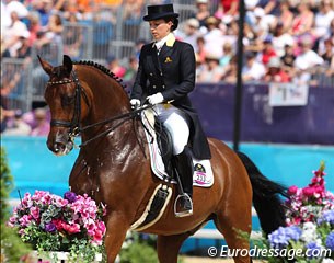 Valentina Truppa and Eremo del Castegno were the first pair to go today. There was more relaxation in their test.