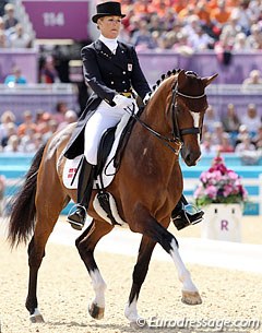 Anne van Olst always seems to rise above her level in an Olympic year.  Aboard Clearwater she helped to put Denmark in a good position for bronze