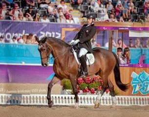 Jonathan Wentz and Richter Scale at the 2012 Paralympics in London :: Photo © Shannon Brinkman