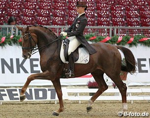 Victoria Max-Theurer and Blind Date at the 2012 CDI Oldenburg :: Photo © LL-foto.de