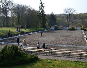 The arena at Parc de Chapuis