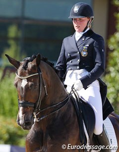 Sofie Lexner and Charming Boy at the 2012 CDI Perl :: Photo © Astrid Appels