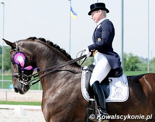 PSI assistant rider Heike Hamel on Razida