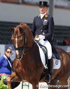 Marlies van Baalen and Miciano at the 2012 CDIO Rotterdam :: Photo © Astrid Appels