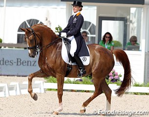 Marlies van Baalen on the Westfalian Miciano (by Medici)