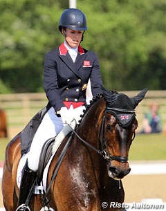 Charlotte Dujardin on Don Archie