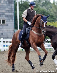 Michael Eilberg schooling Woodlander Farouche