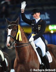 Anabel Balkenhol and Dablino win big at the 2012 CDI-W Stuttgart