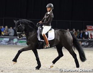 Victoria Max-Theurer on her rising FEI star Wiener Classik (by Sandro Hit x Weltmeyer)