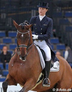 Jessica Michel on Riwera de Hus (by Welt Hit II x Noble Roi xx)