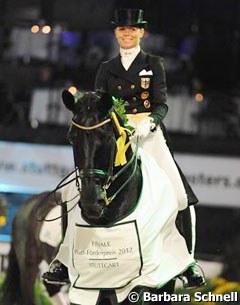 Stella Charlott Roth and Diva Royal win the 2012 Piaff Forderpreis Final :: Photo © Barbara Schnell